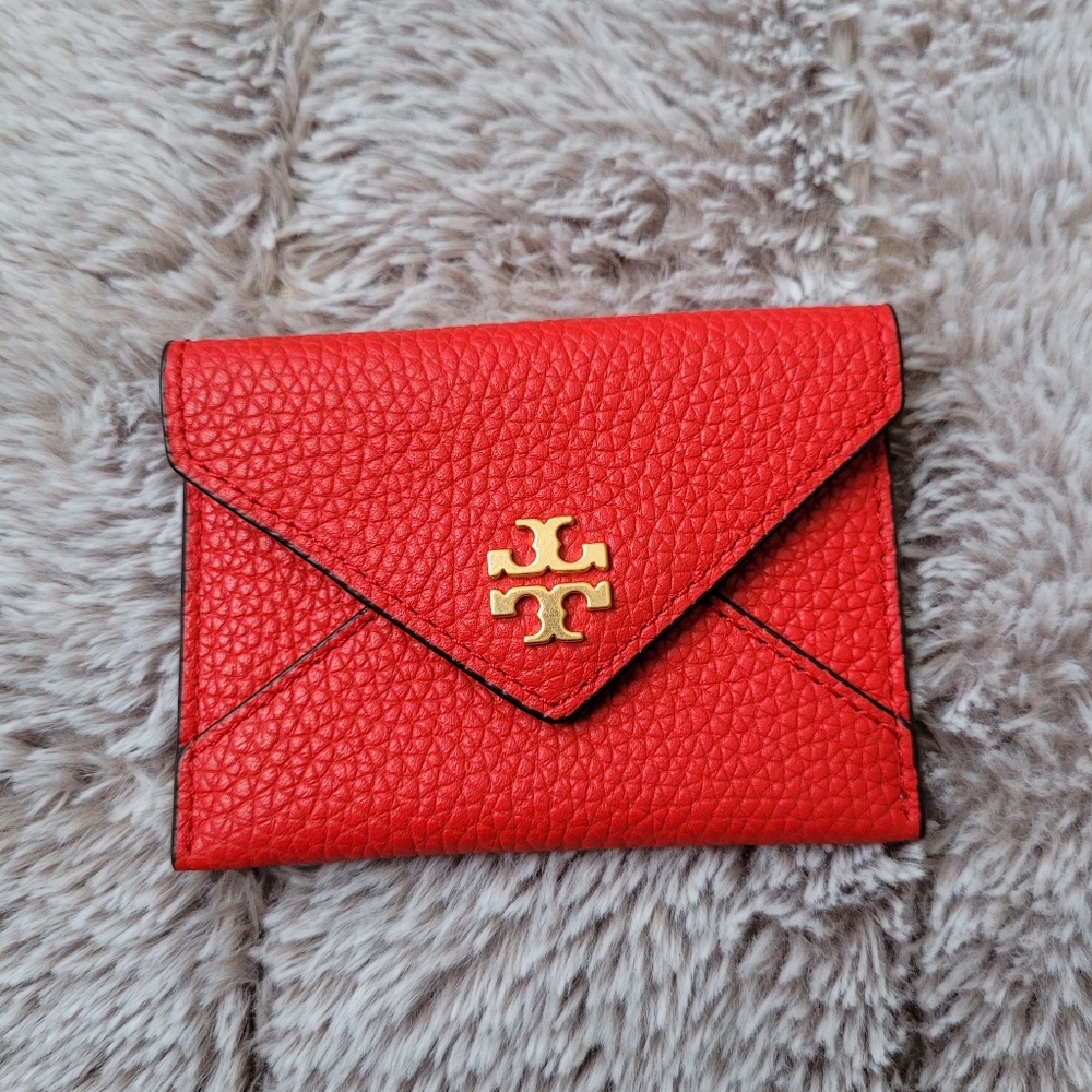 Tory Burch small red envelope cardcase